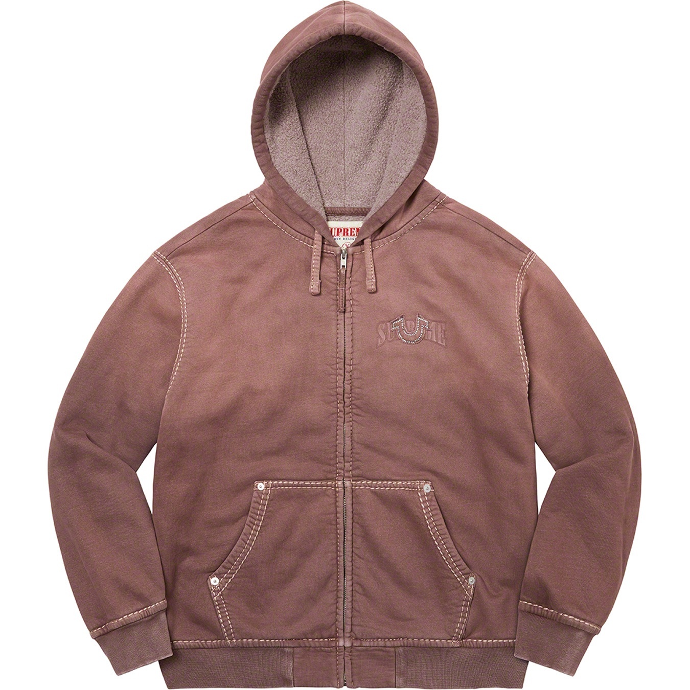 Supreme®/True Religion® Zip Up Hooded Sweatshirt view 9